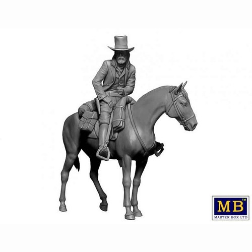 MASTER BOX 35204 Scale Figure 1:35 Outlaw. Gunslinger series №2. Gentleman Jim - Picture 3 of 7