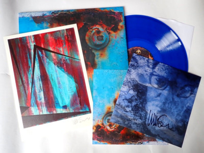 GLIDE - ASSEMBLAGE 3&4 BLUE VINYL WITH 2 SIGNED PRINTS - WILL SERGEANT BUNNYMEN
