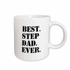 3dRose Best Step Dad Ever - Gifts for family and relatives - stepdad - stepfathe