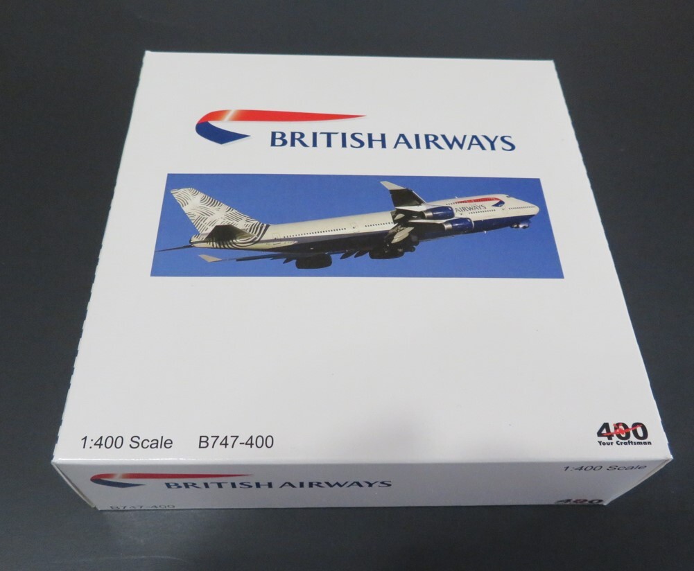 BigBird 400. British Airways B747-400. G-CIVM. Japan Tail. Rare
