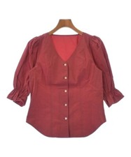 BLACK by moussy Blouse Red 1 Approx. S 2200510565022