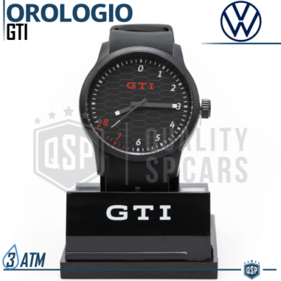 Orologio da Polso Logo Volkswagen GTI ORIGINALE Nero Idea Regalo Uomo Donna  VW | eBay