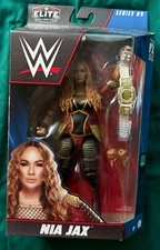 WWE Mattel Elite 89 Nia Jax red