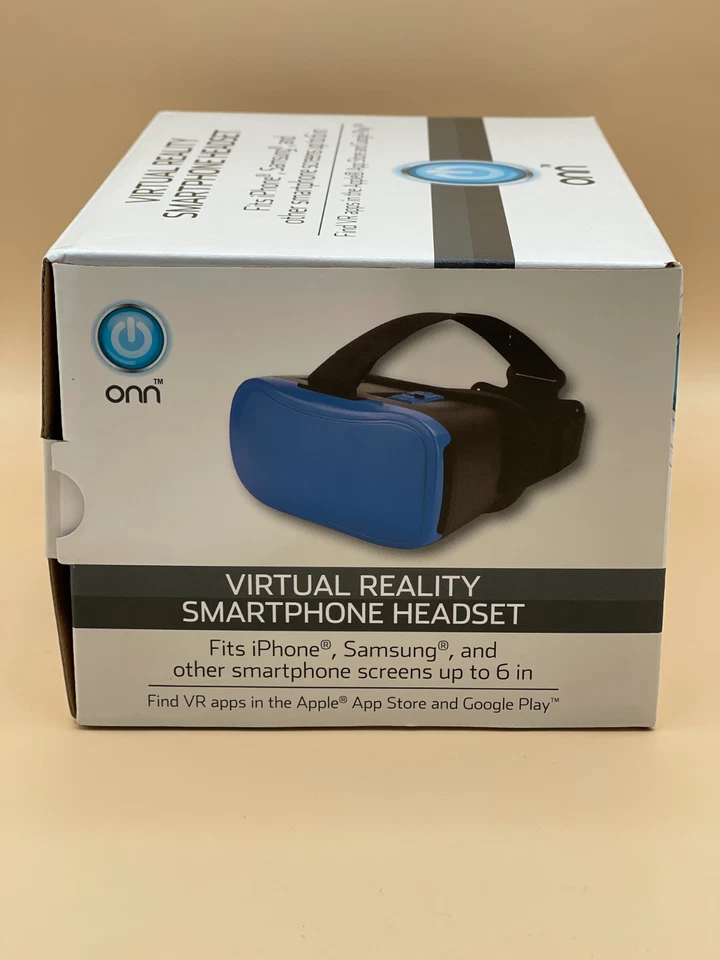 Auriculares Smartphone Realidad Virtual ONN Azul - Compatible con Teléfono de 6" o Menos Foto 4 de 4