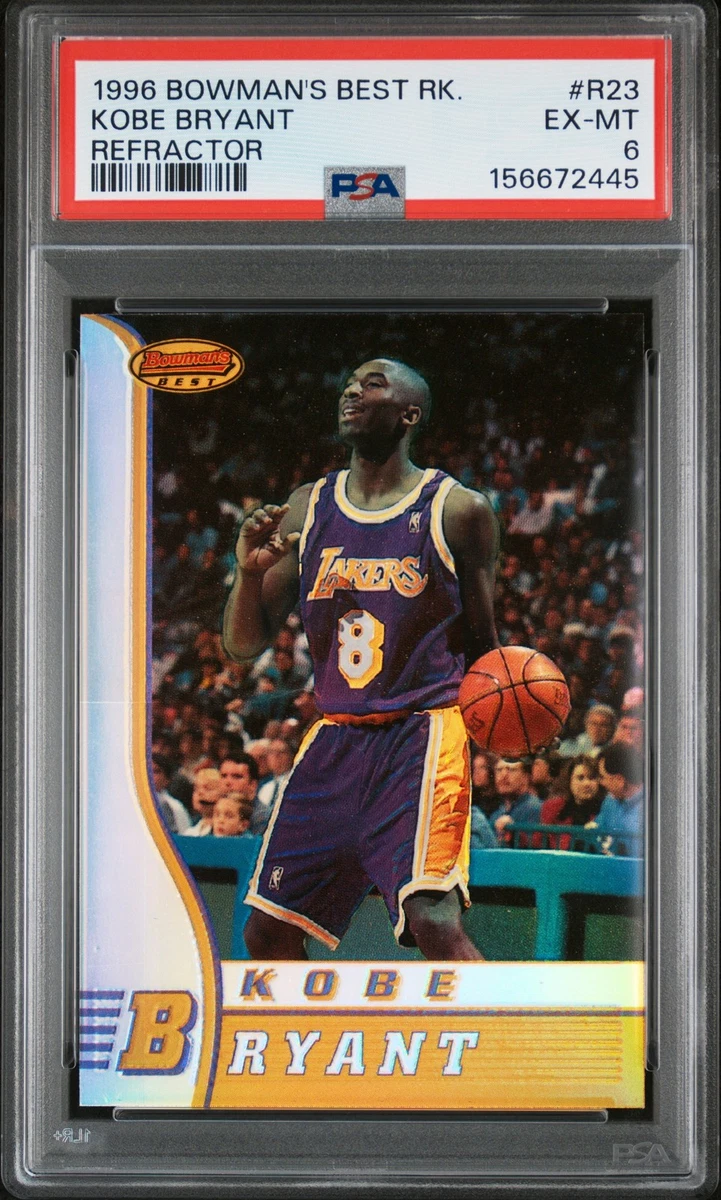 Bowman Kobe Bryant Basketball Rookie Sports Trading Cards