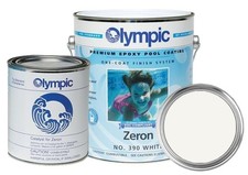 2 part epoxy swimming pool paint - Zeron, whi...