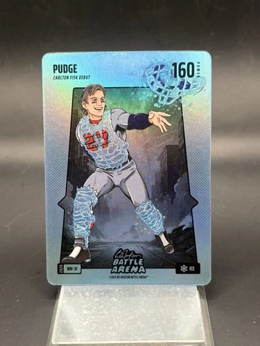 Bo Jackson Battle Arena Pudge Carlton Fisk Blue Battlefoil SSP