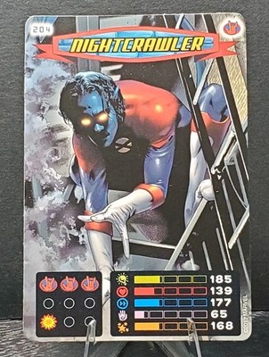 2013 Marvel Spider-Man Heroes & Villains #204 Nightcrawler X-Men GTC NM/MT
