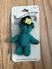 2.5 Mini Russ Pin Jointed Green Bear St Patrick s Day Leprechaun NEW