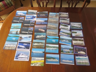 39 Postkarten. B.C.Ferries. British Columbia