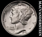 1943 Mercury Dime- Silver Uncirculated Luster No Reserve #i7832