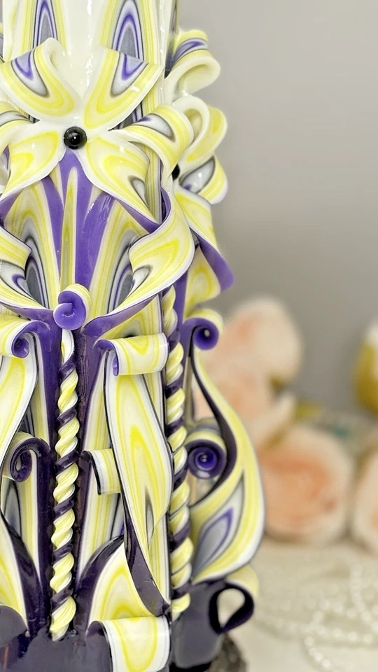 Einzigartige Designer Kerze aus Berlin 21 Cm Perfekt als Geschenk oder Deko Neu - Bild 2 von 3