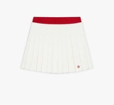 Casablanca white pleated skort Small