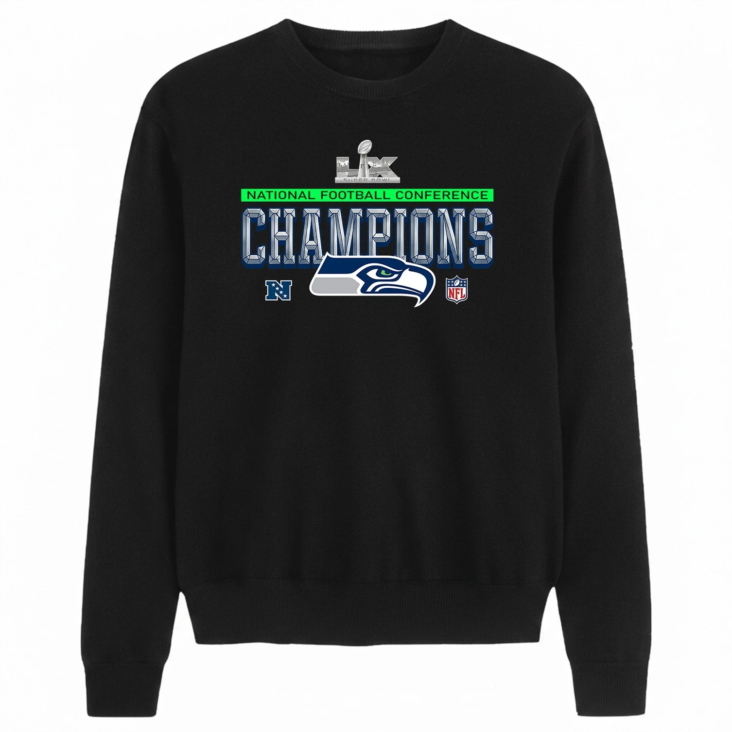 Seattle Seahawks 2025 NFC Champions Sweatshirt