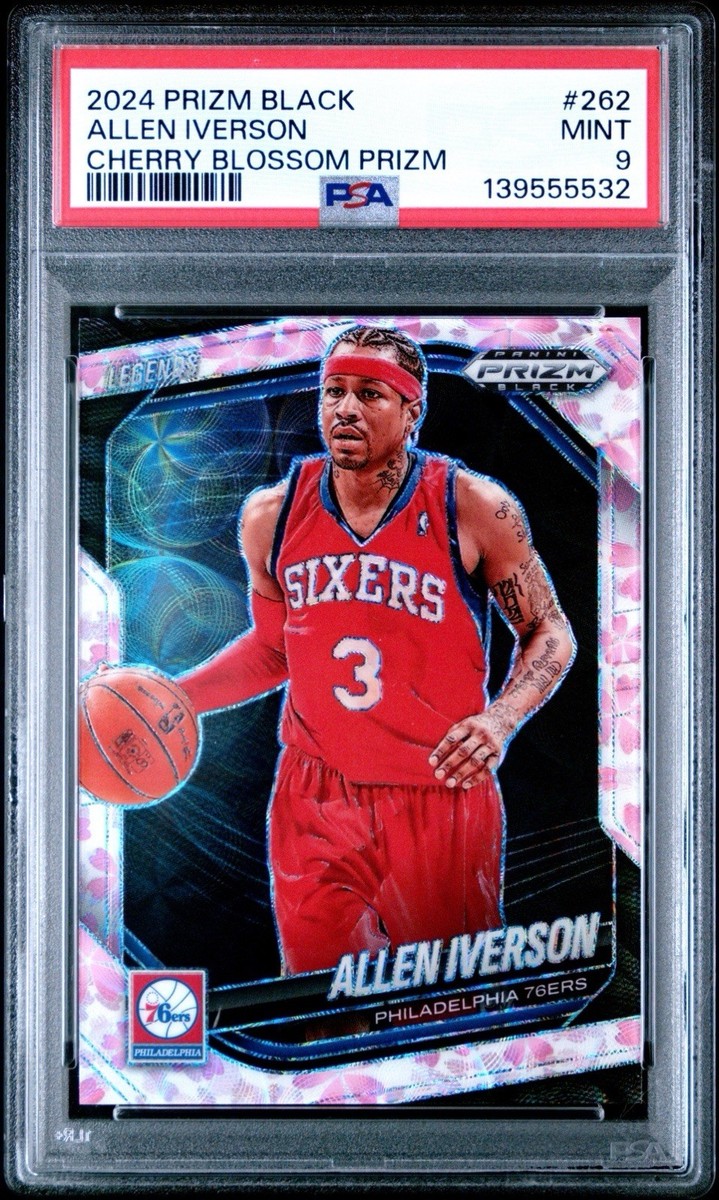 Allen IVERSON (ソフトケース付き) 2024-25 Panini Prizm Black - Legends Allen Iverson, Allen Iverson