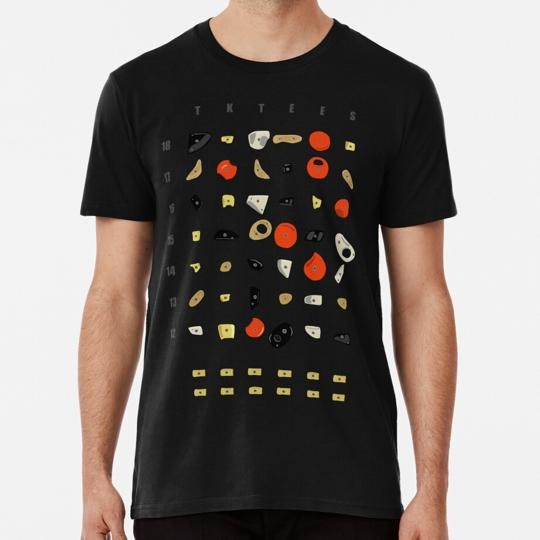 Camiseta Moonboard Inspirada en Boulder Escalada Estampado Parte 2 S a 5XL Hecha en EE. UU.