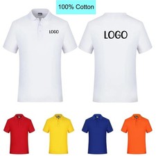 T-shirt personalizzata stampa logo maniche corte casual uomo donna top