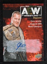 2021 AEW All Elite Wrestling Magazine Dynamite 2/5 Chris Jericho #84 Auto 0k1c
