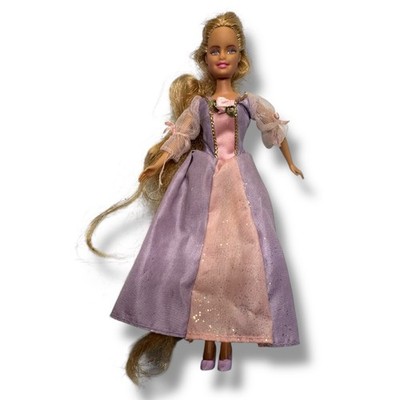 barbie rapunzel purple dress Mattel Barbie Mini Kingdom Rapunzel Doll 6