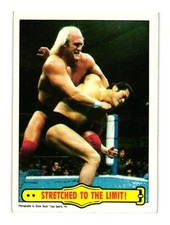 1985 Topps WWF - Hulk Hogan (#29)  Stretched To The Limit!