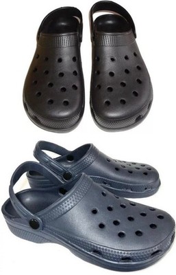 HERREN CLOGS SCHWARZ MARINEBLAU DIABETIKER ORTHOPÄDISCH NHS KRANKENHAUS KÜCHE KRANKENSCHWESTER SCHUH SANDALE
