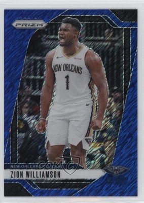 2024-25 Panini Prizm FOTL Blue Shimmer 14/35 Zion Williamson #10 16zo
