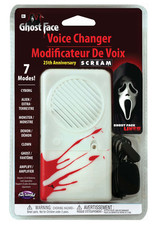 25th Anniversary Ghost Face Deluxe Voice Changer - Spook Your Friends