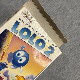Adventures of Lolo 2 (Nintendo NES, 1990) w/ Box
