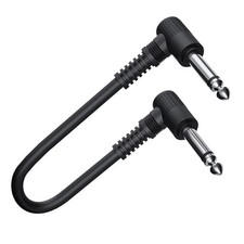 2X(1Pcs Pedal Cable Musical Instruments Patch Cord 15cm Electric Guitar 2359
