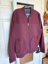 Ted Baker London Mens Size 5 Burgundy Zip Up ...
