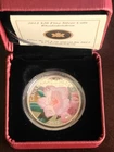 2012 Canadian $20 Dollar Rhododendron 1 oz Fine Silver Coin W/CrystalsBOX&COA