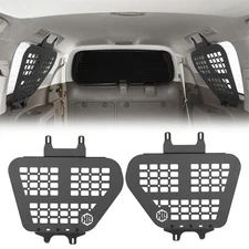 2* Steel Rear Window Interior Storage Molle Panel Kit for 2010-2023 Lexus GX460