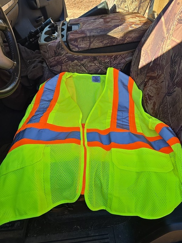 Body Guard Safety Vest- High Visibility-New 2XL-3XL