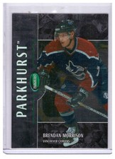 Brendan Morrison 2002-03 ITG Parkhurst Silver Parallel Card #186 /50