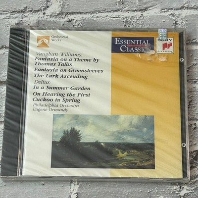 Vaughan Williams Delius Orchestral Works CD 1996 Classical Sony Classical