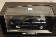 Minichamps W Phaeton 2002 1/43 Blue Metallic 6/7 Rare el!
