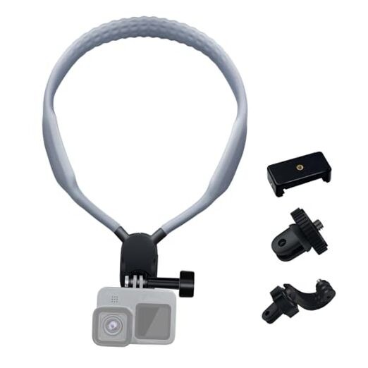  Action Camera Neck Holder Mount for Mobile Phones, Go Pro 