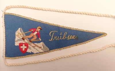 TRÜBSEE Wimpel Schweiz Schweiz Svizzera Switzerland Wimpel - Stoff bestickt
