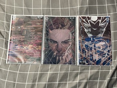 DC New Gods 2025 #1-3 Acetate Variant Cover Set