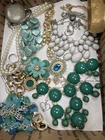 Vintage & Now Costume Jewelry Lot 18 POUNDS Wear Sell Craft Re-purp