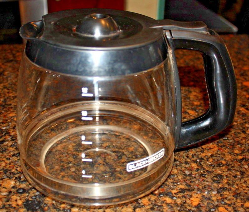 Black & Decker Perfect Pour Coffee Maker Carafe 12 cups Replacement CM4100-3 S/S
