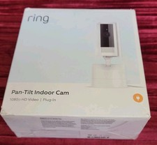 Ring Indoor/Outdoor Pan-Tilt Mount for Stick up Cam Plug-In, White Power Adapte