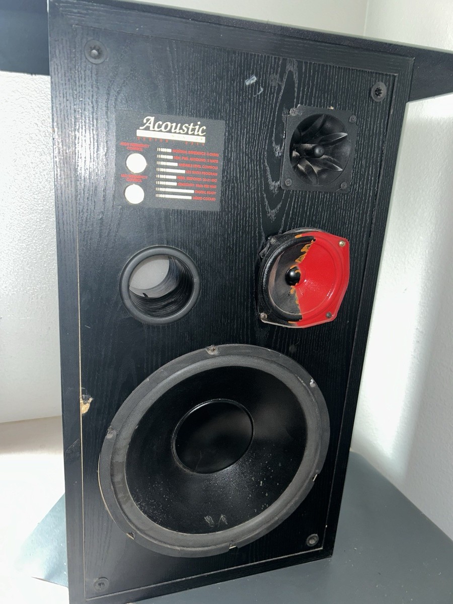 【美品】ACOSUTIC STUDIO MONITOR 3311 スピーカー Acoustic Studio Monitor Series 3311 Floor Standing Stereo Speakers