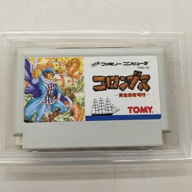 Famicom Software Model Columbus Dawn Of Gold Tomy FHb00