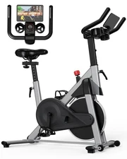 Superun Exercise Bike, Stationary Bikes for Home Gym with 32-Level Magnetic M