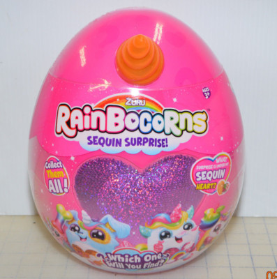 Zuru RainBocorns Sequin Surprise - New Rainbocorns Purple Sealed in Hand 2018