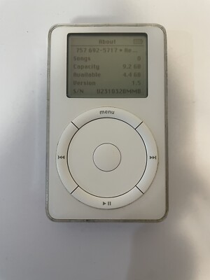 APPLE ホワイト iPod Classic ポータブルMDプレーヤー APPLE White iPod Classic Portable MD Player