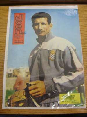 04.01.1963 Dicen Revista Deportiva: Nr.520 - Vorschau 06.01.1963 Barcelona v Mal