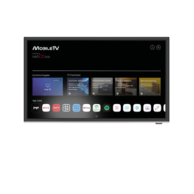MobileTV Smart TV 19SD3 19'' 47 cm WIFI WebOS - 12/24V - Camping Caravan