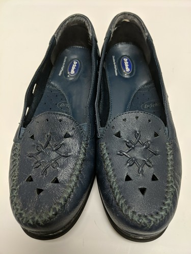 dr scholls women shoes Size 9 navy slip 